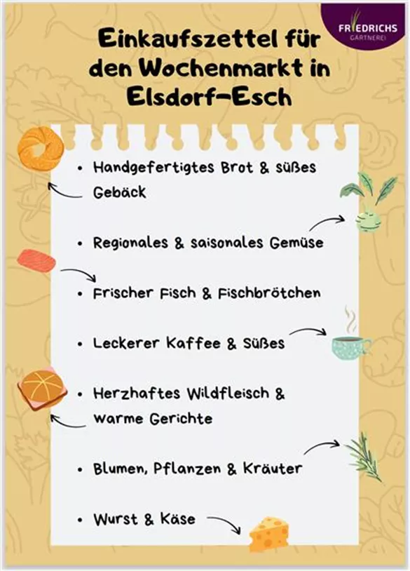 Mittwochs ist Markttag
